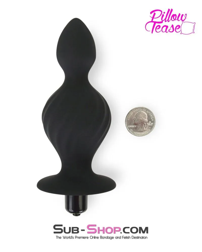 0409E      Genie Bottle Large Vibrating Butt Plug - LAST CHANCE - Final Closeout!