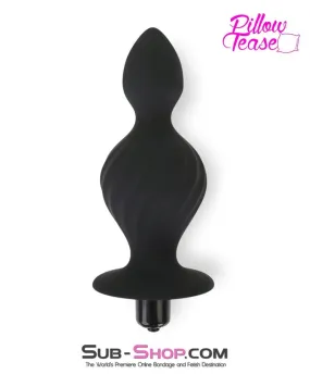 0409E      Genie Bottle Large Vibrating Butt Plug - LAST CHANCE - Final Closeout!