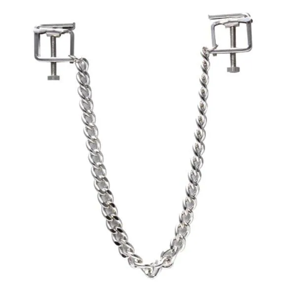 0512HS      Nipple Presses Chained Flat Nipple Clamps