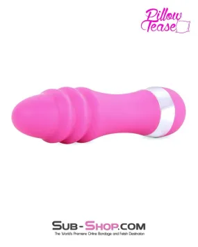 0641E      Ridged Pink Bullet Mini Vibrator - LAST CHANCE - Final Closeout!