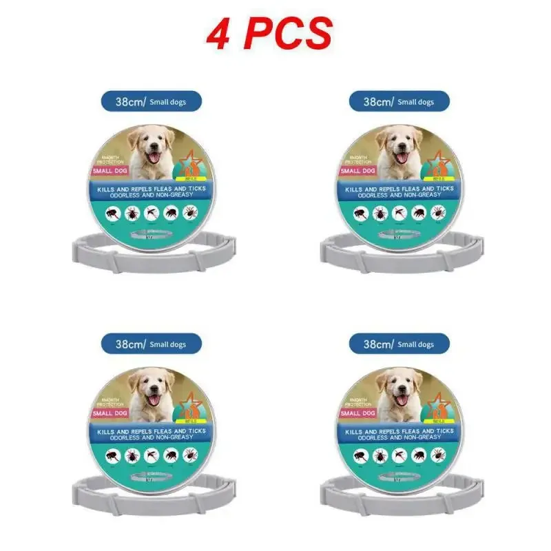 1/2/4PCS Pet Collars Anti-parasitic 1 Box/bag Tools For Protecting Pets Flea Collars For Dogs Cats Convenient Pet Supplies