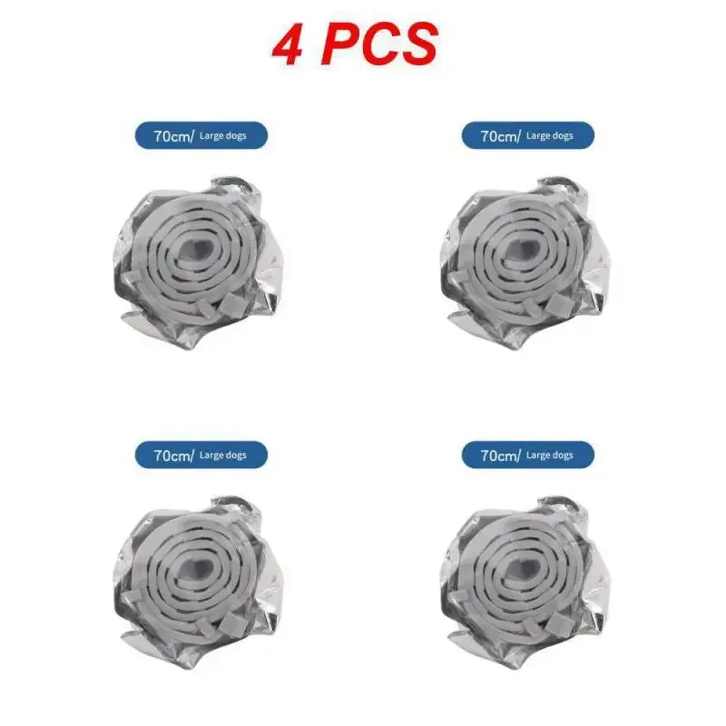 1/2/4PCS Pet Collars Anti-parasitic 1 Box/bag Tools For Protecting Pets Flea Collars For Dogs Cats Convenient Pet Supplies
