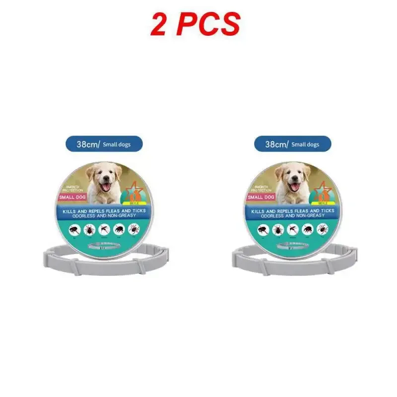 1/2/4PCS Pet Collars Anti-parasitic 1 Box/bag Tools For Protecting Pets Flea Collars For Dogs Cats Convenient Pet Supplies
