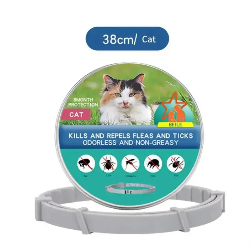 1/2/4PCS Pet Collars Anti-parasitic 1 Box/bag Tools For Protecting Pets Flea Collars For Dogs Cats Convenient Pet Supplies