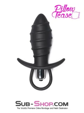 1309M      The Pacifier Ribbed Vibrating Butt Plug - LAST CHANCE - Final Closeout!