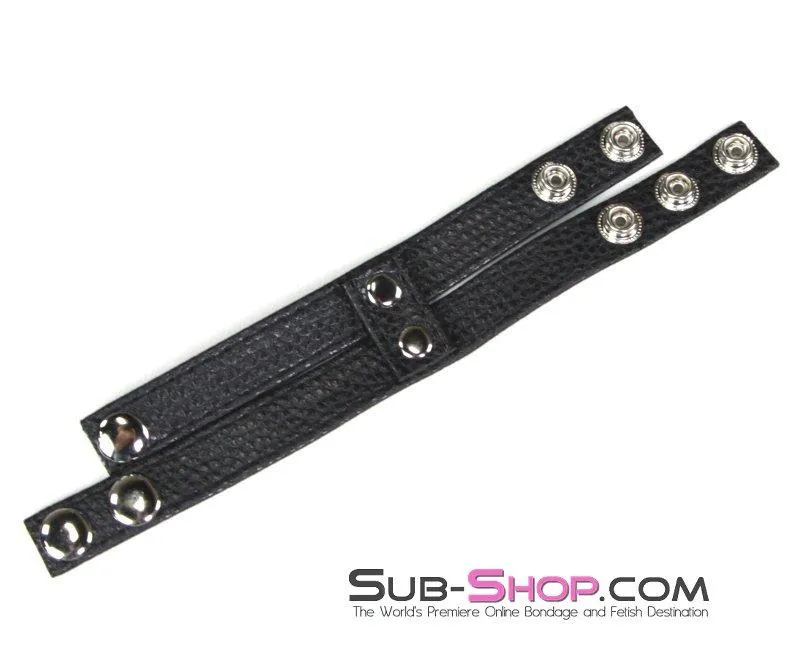 1580M      Adjustable Cock and Ball Snap Ring Strap