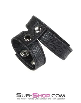 1580M      Adjustable Cock and Ball Snap Ring Strap
