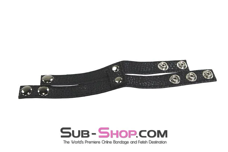 1580M      Adjustable Cock and Ball Snap Ring Strap
