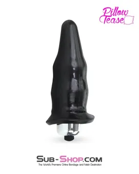 3765S      Vibrating Mini Beginner Butt Plug with Removable Buzzing Bullet