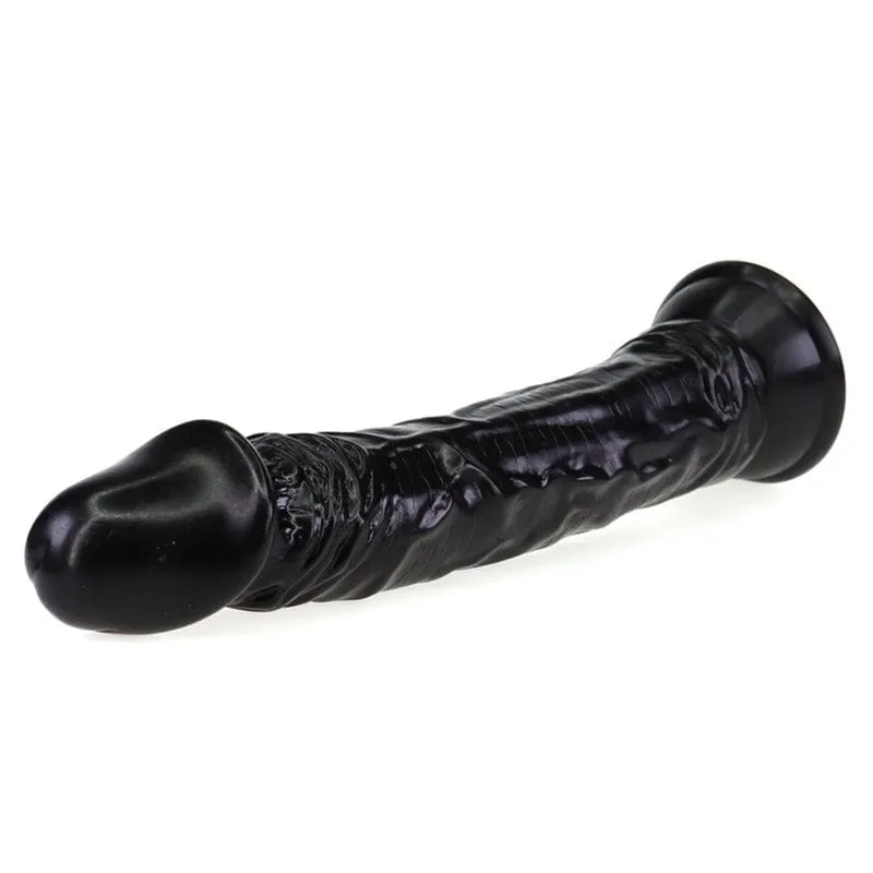 4602M      Fucking Machine Realistic Dildo Attachment, Black 9.8”