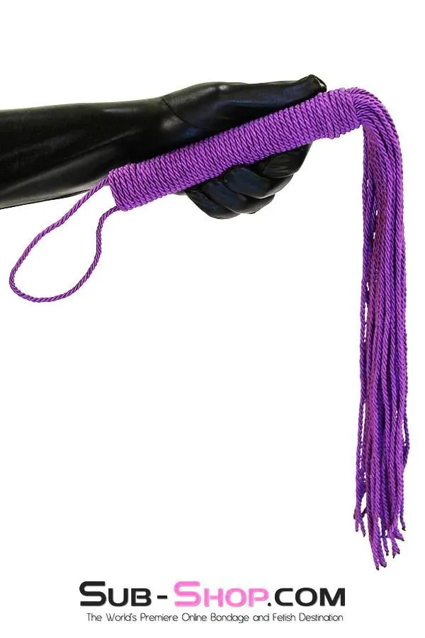 9034DL      Strike a Cord 19” Purple Strand Whip - LAST CHANCE - Final Closeout!