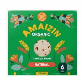 Amaizin Organic Tortilla Wraps Natural