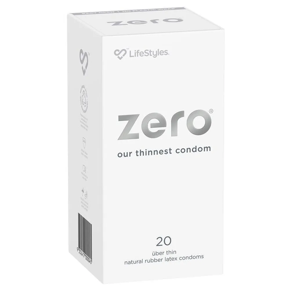 Ansell LifeStyles Zero Uber-Thin Latex Condoms