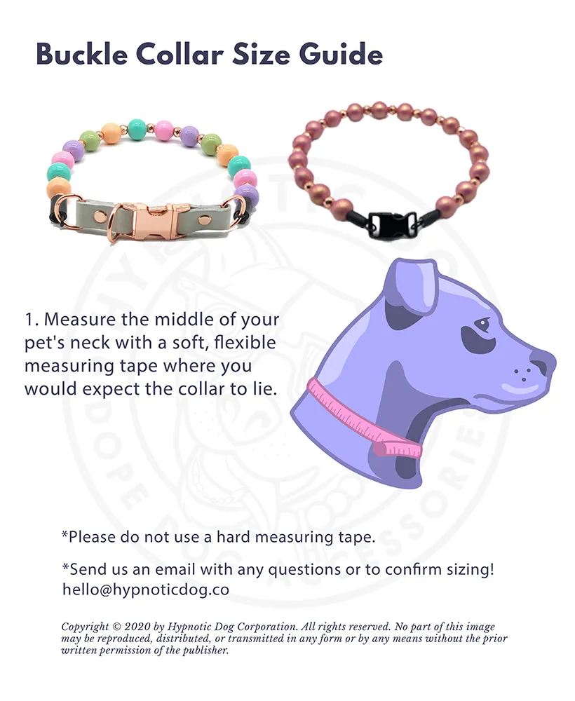 Arctic Sky Bead Collar