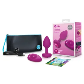 b-Vibe Vibrating Jewels Pink Ruby (S/M)