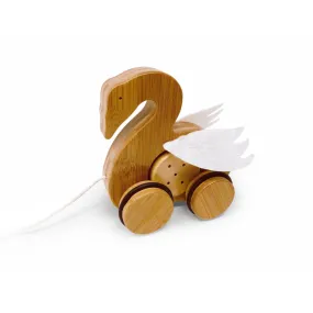 Bamboo Push & Pull - Swan