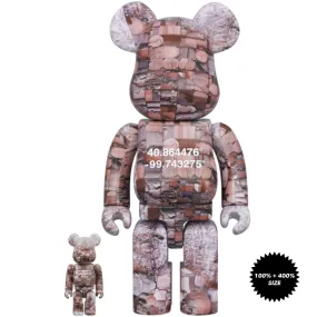 Benjamin Grant OVERVIEW Nebraska 100%   400% Bearbrick Set by Medicom Toy