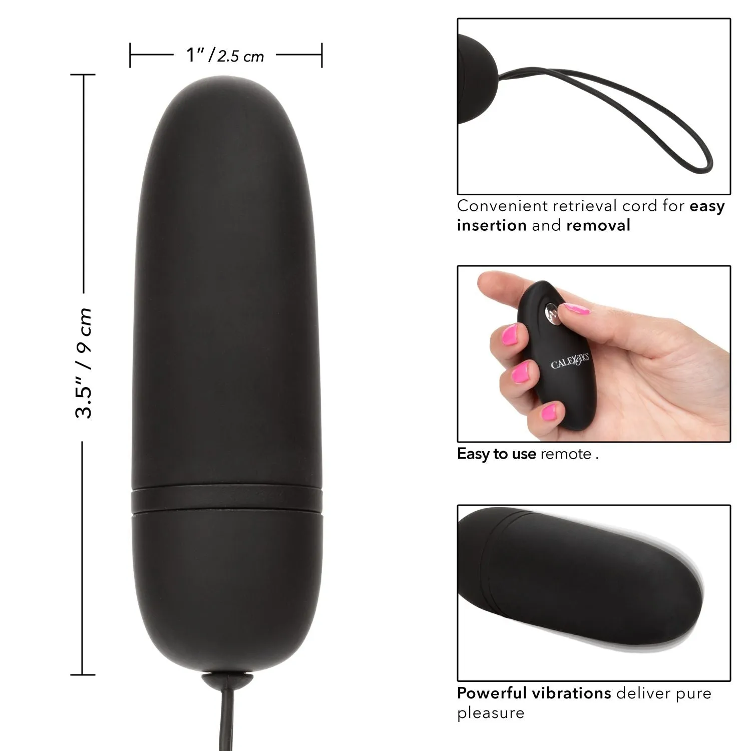 Calexotics Silicone Remote Bullet