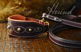Crazzy Hound Dog Collar and Leash