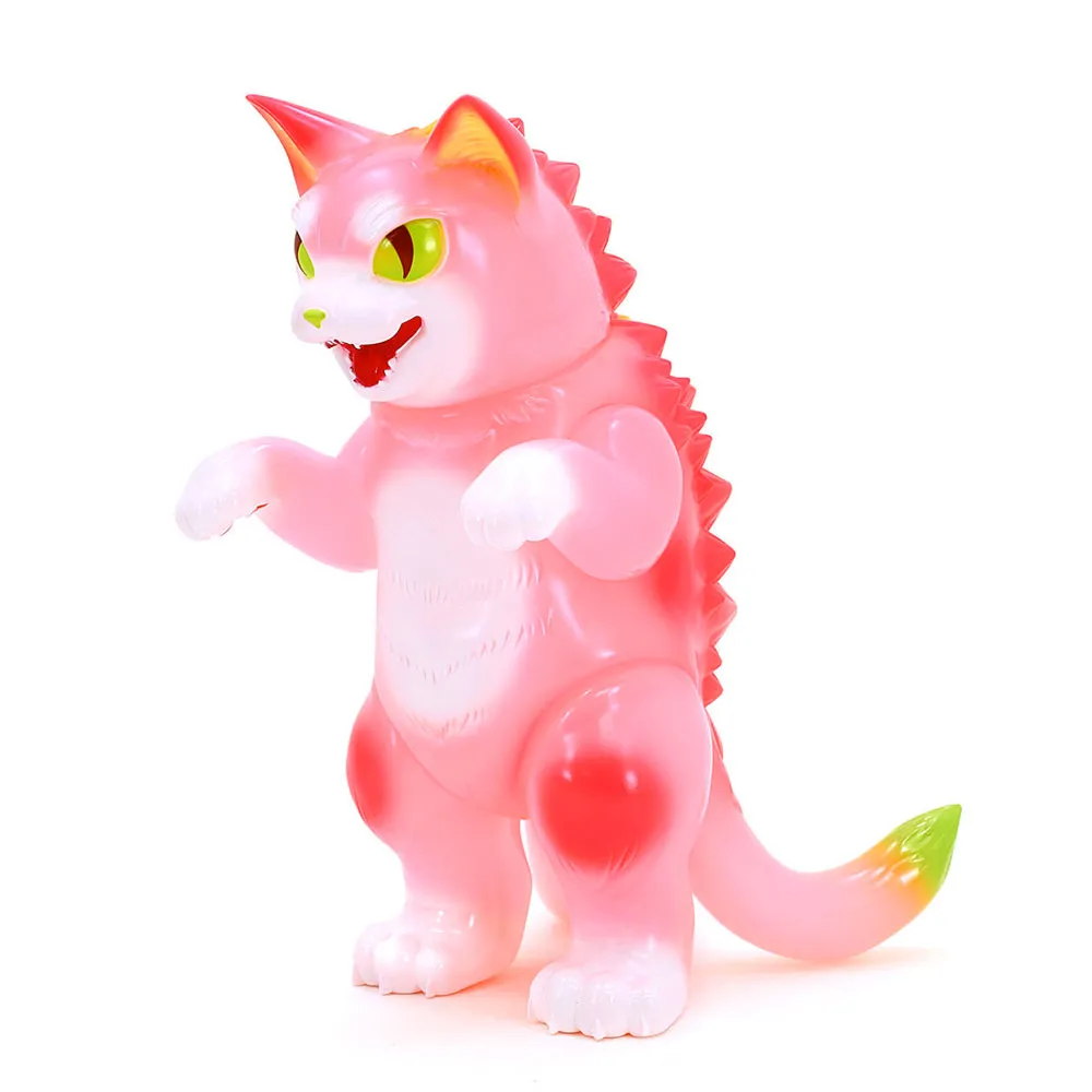 Daioh Negora Sakura (Cherry Blossom) Sofubi Art Toy by Konatsuya