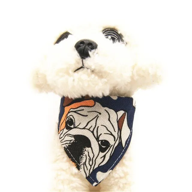 Dog Art Bandanna Collars