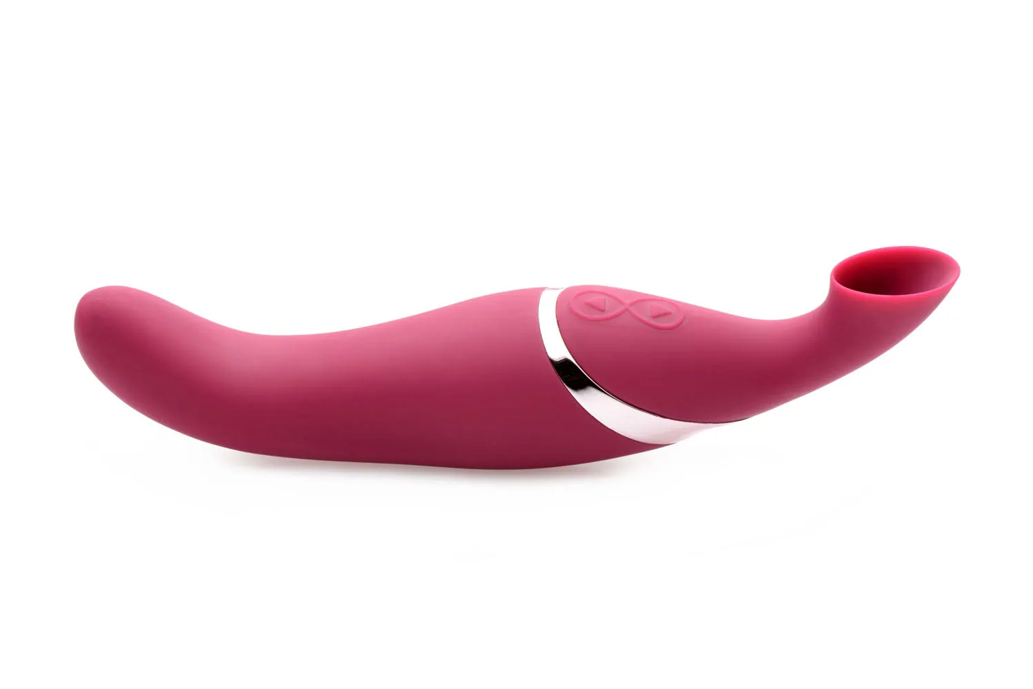 Double-Ended Clit and G-Spot Vibrator with 12-Speed Suction Magic