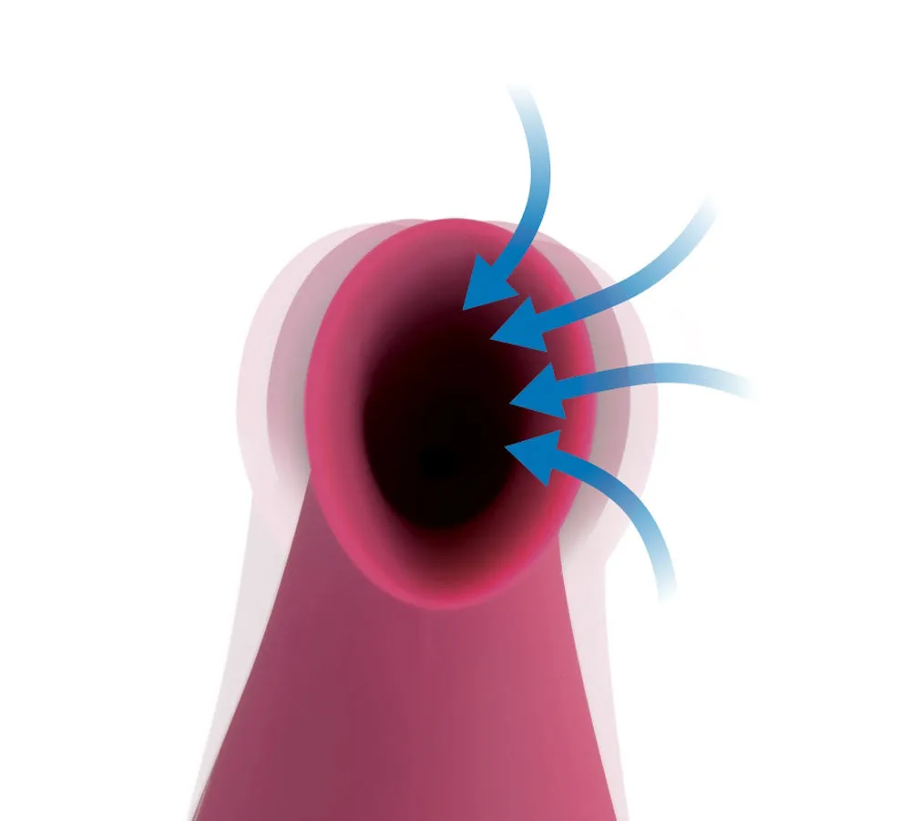 Double-Ended Clit and G-Spot Vibrator with 12-Speed Suction Magic