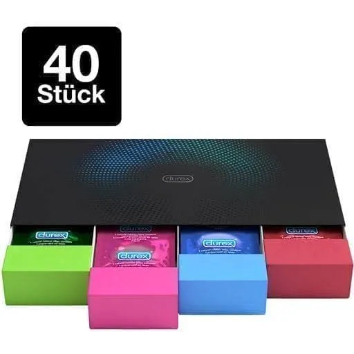 DUREX durex surprise me variety condoms mix in box 40 pcs