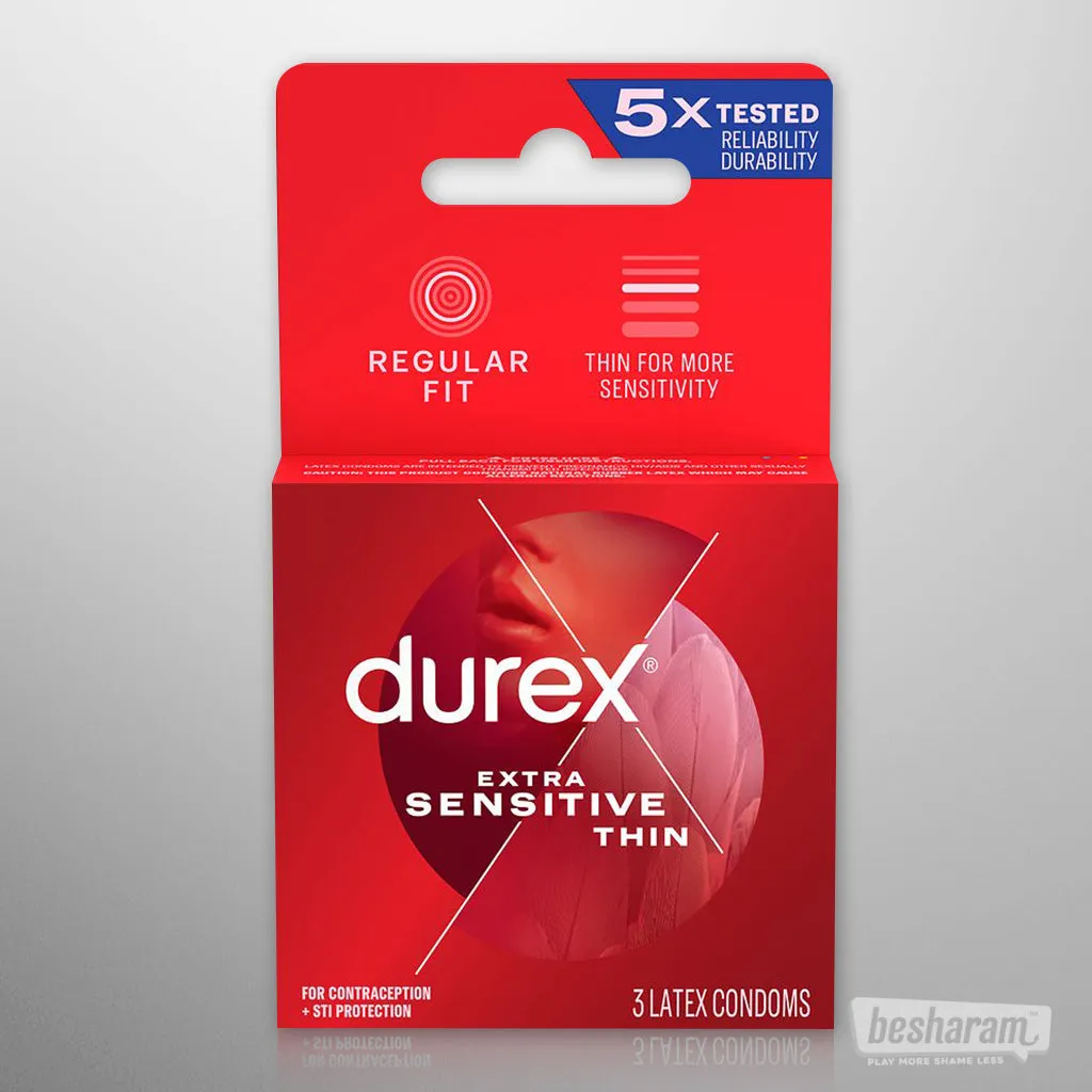 Durex Extra Sensitive Lubricated Condoms