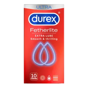 Durex - Fetherlite Extra Lube Condoms