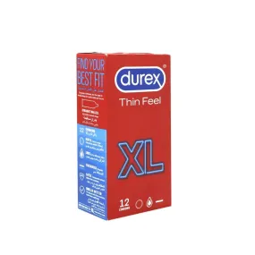 Durex Thin Feel Condoms XL 12s