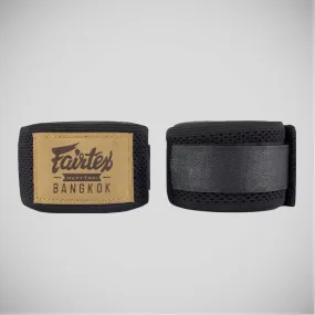 Fairtex HW4 Mesh Hand Wraps Black