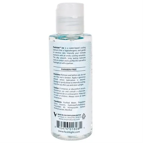 Fleshlight Fleshlube Ice Cooling and Tingling Water Based Lubricant 118ml