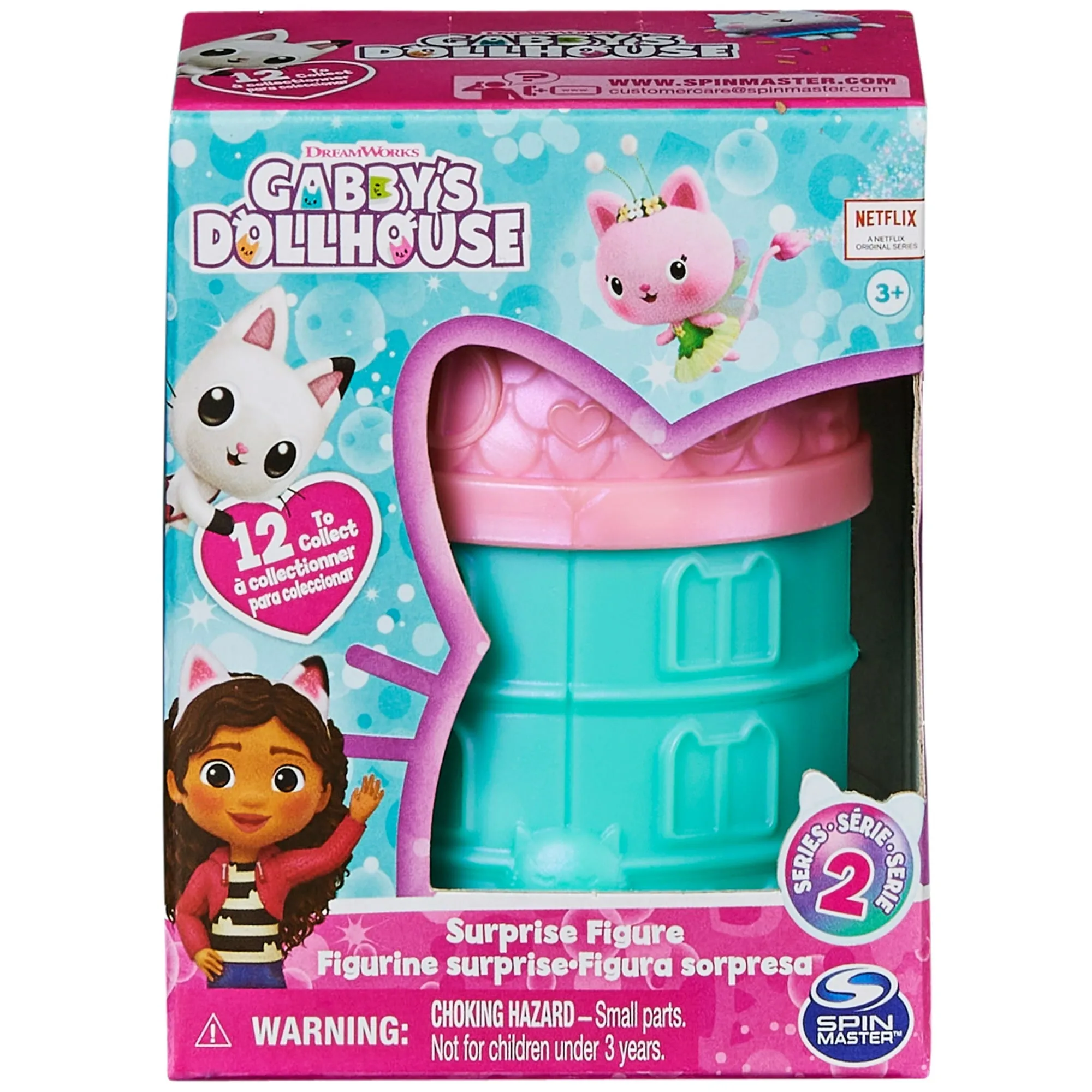 Gabby’s Dollhouse, Surprise Mini Figure, 3 inch (Style May Vary)