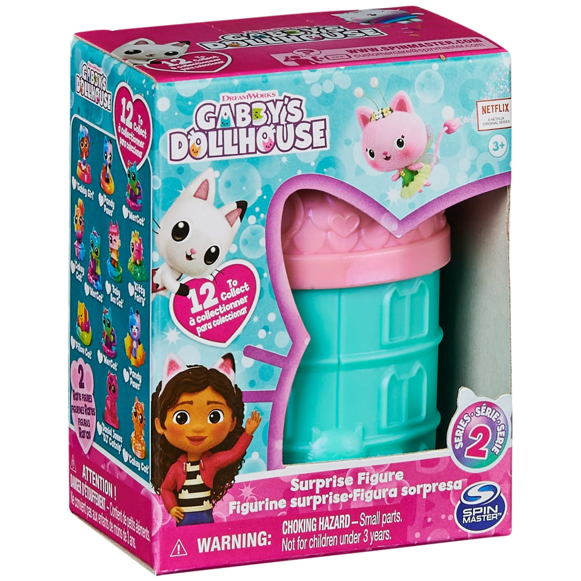 Gabby’s Dollhouse, Surprise Mini Figure, 3 inch (Style May Vary)