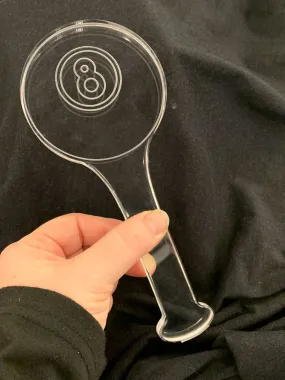 Glutton for Punishment Mini Magic 8 Ball Paddle