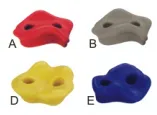 Gold Multicolor Outdoor Playground-Climbling Stones Set