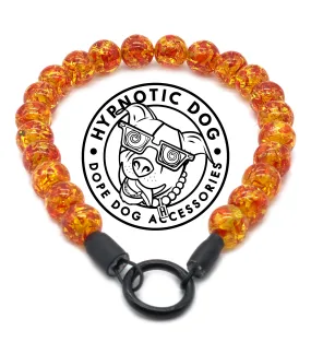 Jumbo Amber Empress Resin Bead Collar