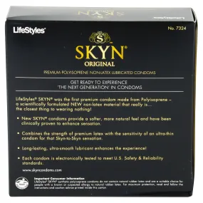 LifeStyles Skyn Feel Everything Original Condom Box of 24