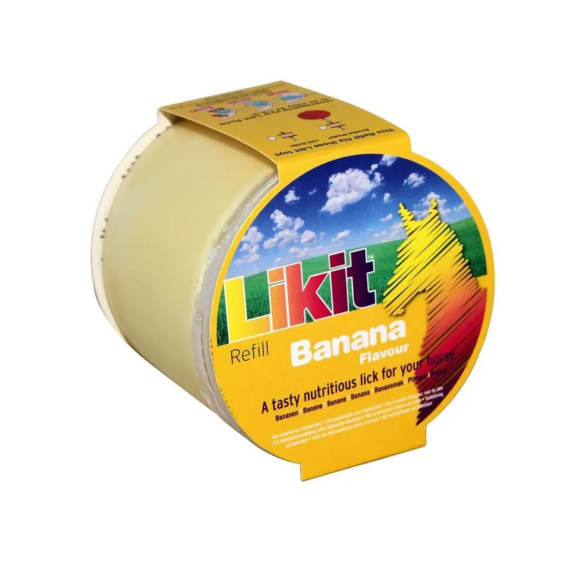 Likit Refill 650g (Apple, Banana, Carrot, Cherry, Mint, Garlic & Sport)