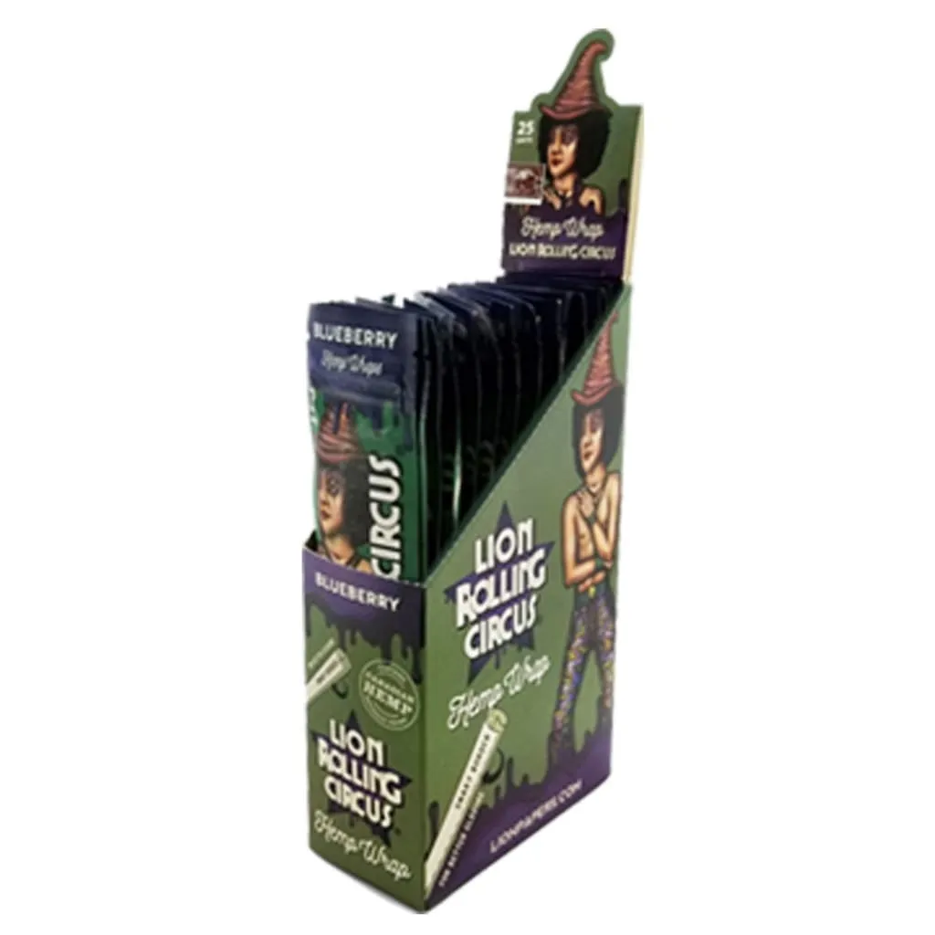 Lion Rolling Circus Flavored Hemp Wraps – Natural & Additive-free