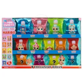 L.O.L. Surprise! Loves Mini Sweets X HARIBO Party Pack with 9 Dolls, 45 