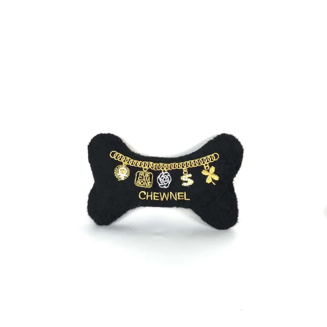 Luxury Koko Chewnel Dog Toys Pet Accessories Cute Cup Bags Bone Shaped Stuffed Dog Plush Squeaky Toy
