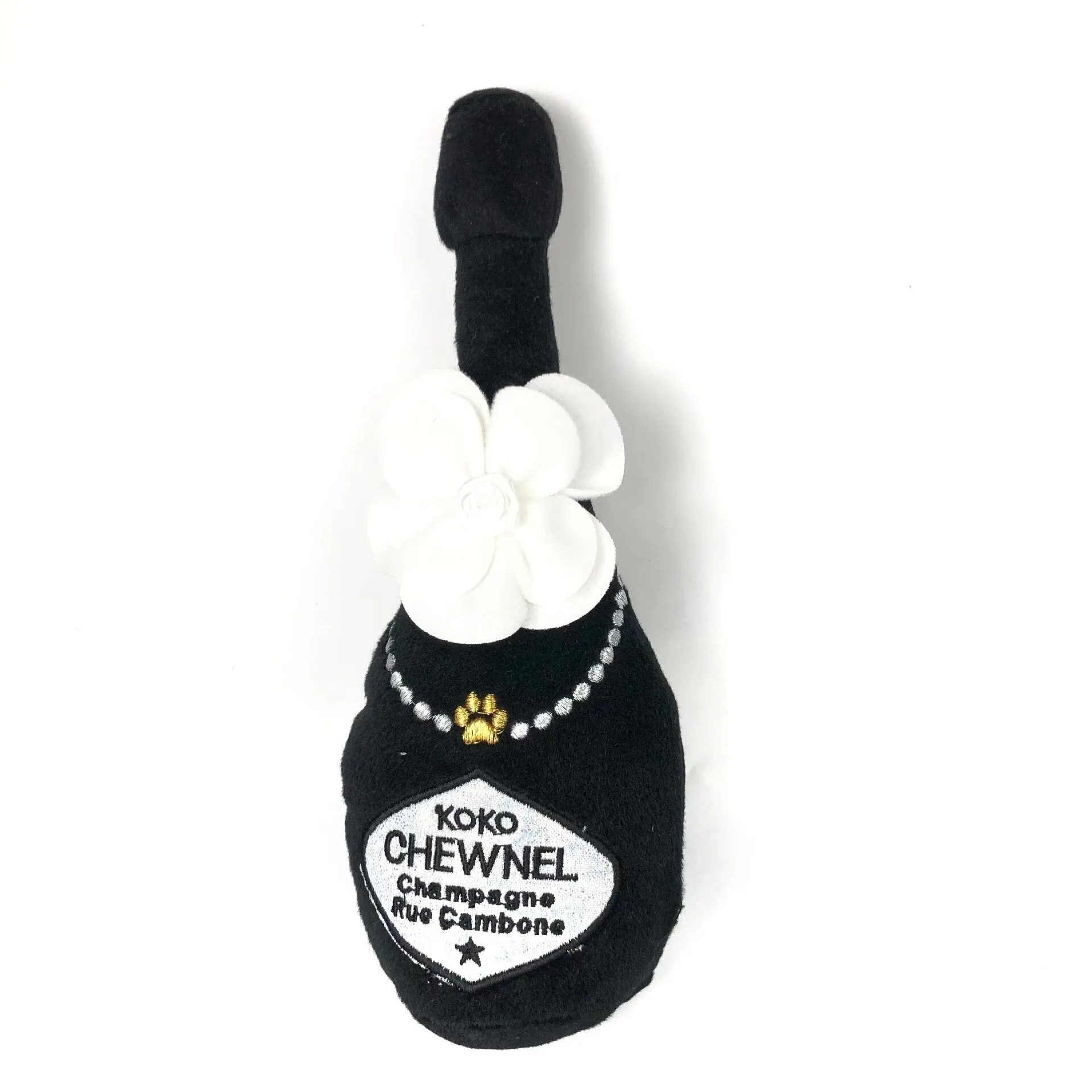 Luxury Koko Chewnel Dog Toys Pet Accessories Cute Cup Bags Bone Shaped Stuffed Dog Plush Squeaky Toy