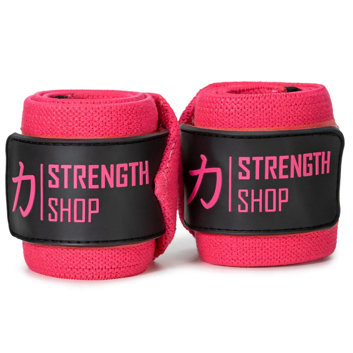 Medium Wrist Wraps, Pink, IPF Approved – 30cm/60cm