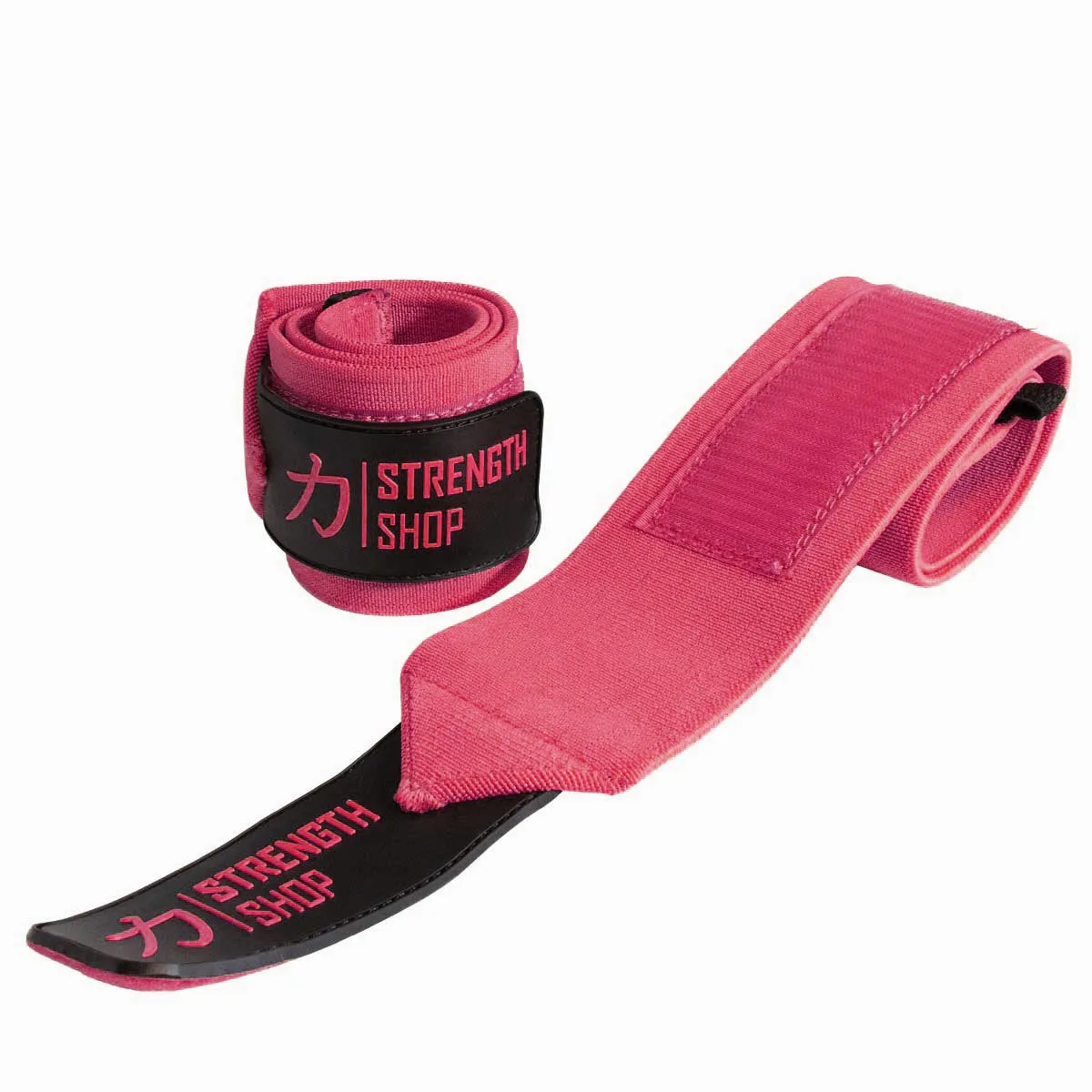 Medium Wrist Wraps, Pink, IPF Approved – 30cm/60cm