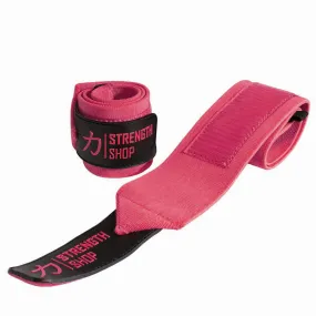 Medium Wrist Wraps, Pink, IPF Approved – 30cm/60cm