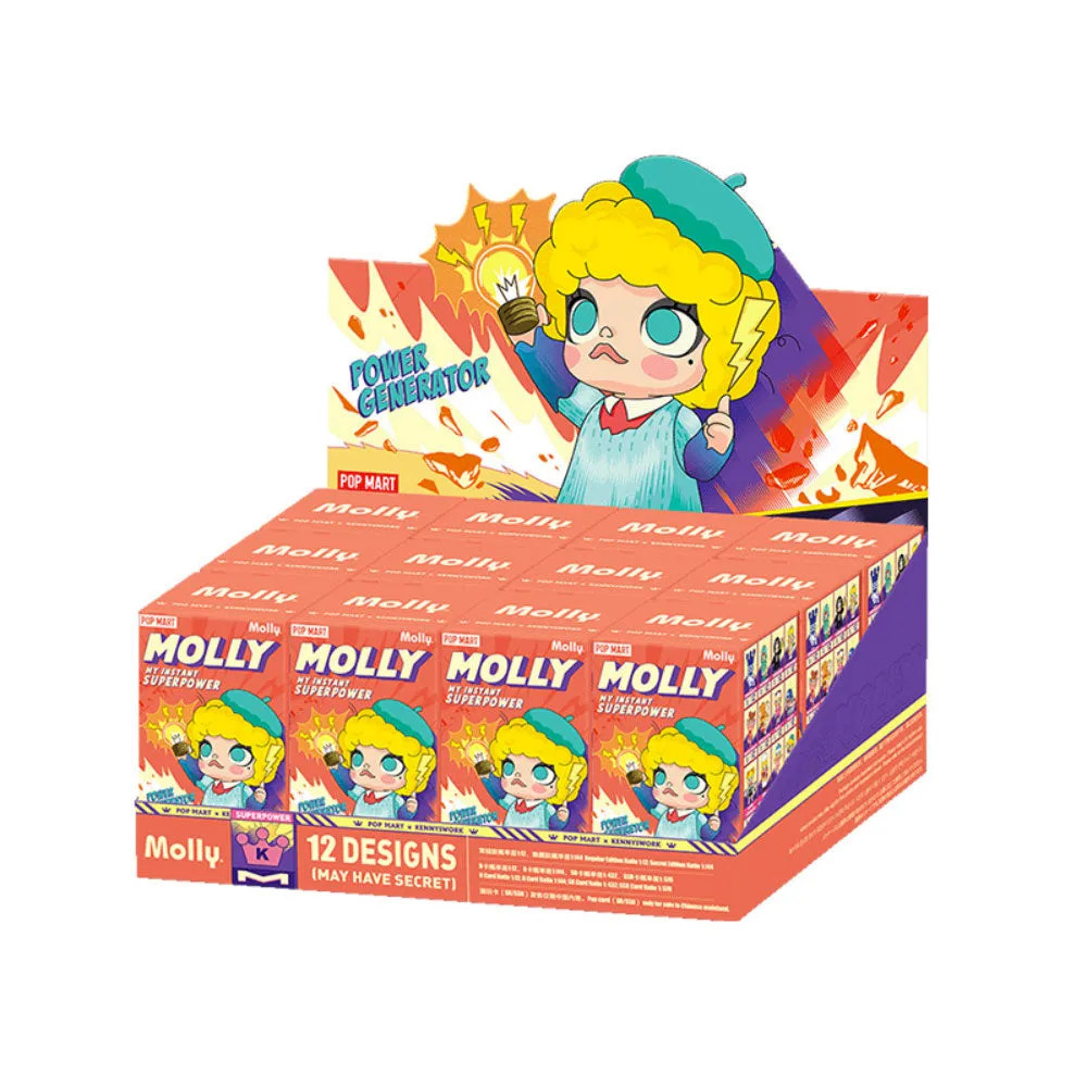 Molly My Instant Superpower Series Figures Blind Box by POP MART