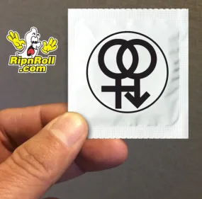 NON LUBRICATED - Printed White Foil with Full Color imprint - Elber