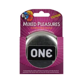 One next generation mixed pleasures condoms - box of 3